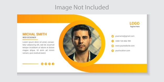 Creative Modern Email Signature Template