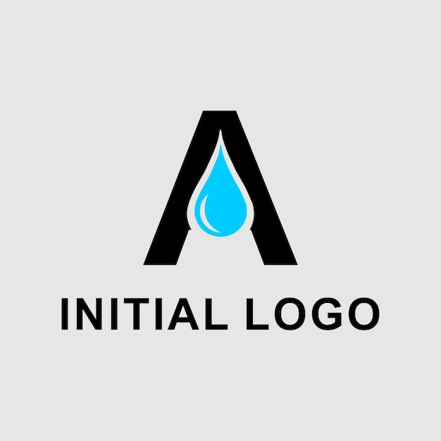 Creative Modern Monogram alphabet. Company Logo Idea with tagline space.