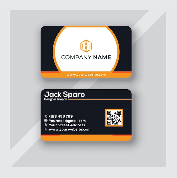 Creative modern name card and business card