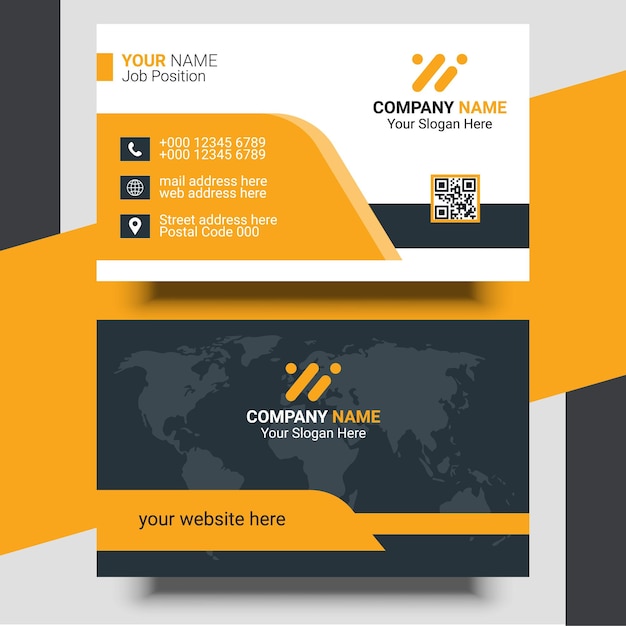 Creative Modern Professional Business Card Design Template