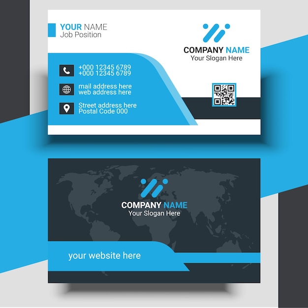 Creative Modern Professional Business Card Design Template