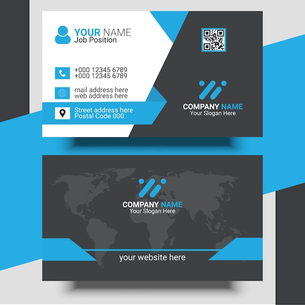 Creative Modern Professional Business Card Design Template