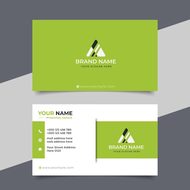 Creative Modern Professional Business card Premium Vector Design