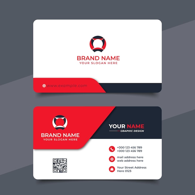 Creative Modern Professional Business card Premium Vector Design