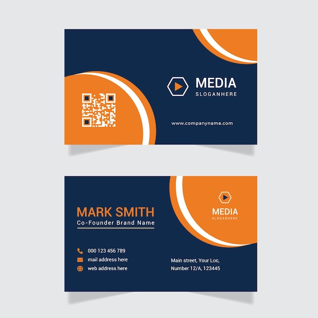 Creative Modern Professional Business card Template Design