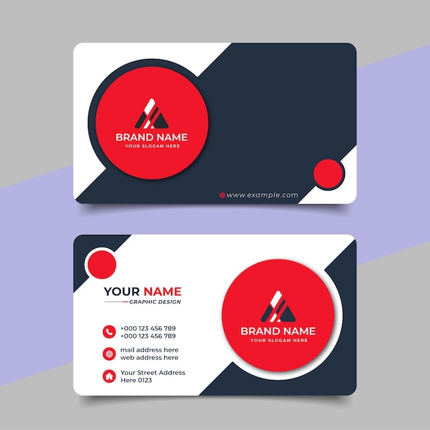 Creative Modern Professional Business card Template Design