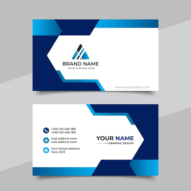 Creative Modern Professional Business card Template Design