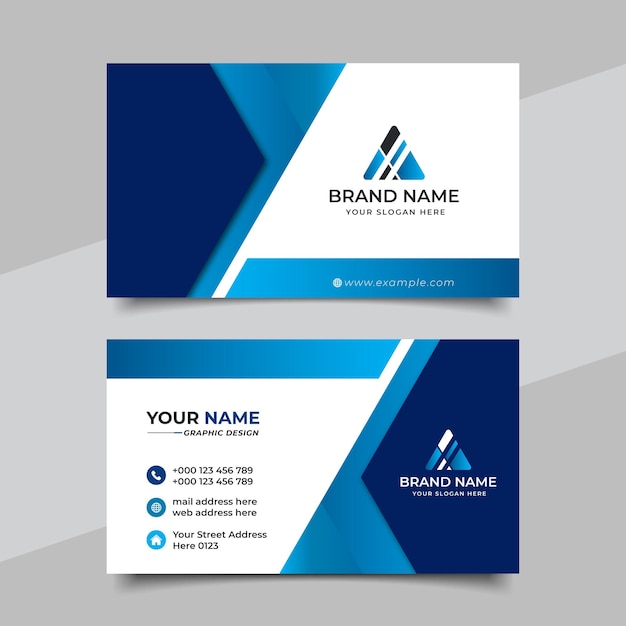 Creative Modern Professional Business card Template Design