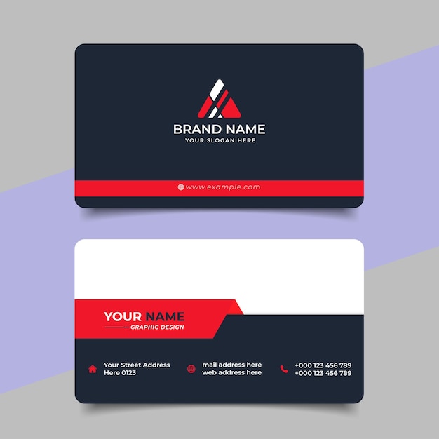 Creative Modern Professional Business card Template Design