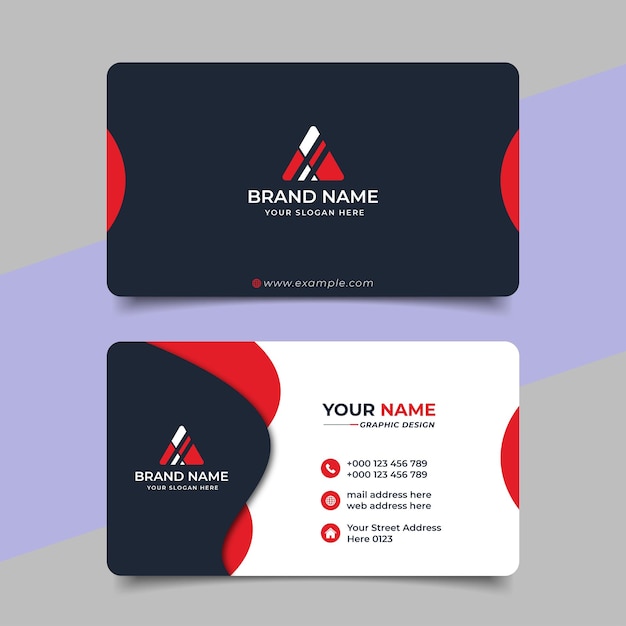 Creative Modern Professional Business card Template Design