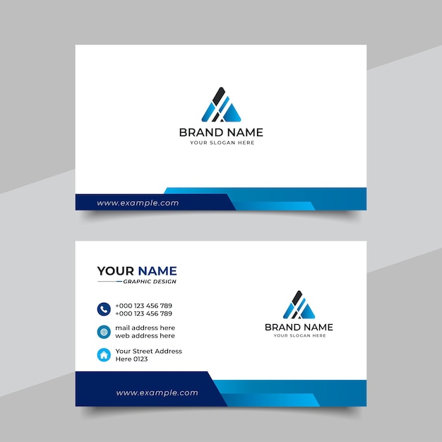 Creative Modern Professional Business card Template Design