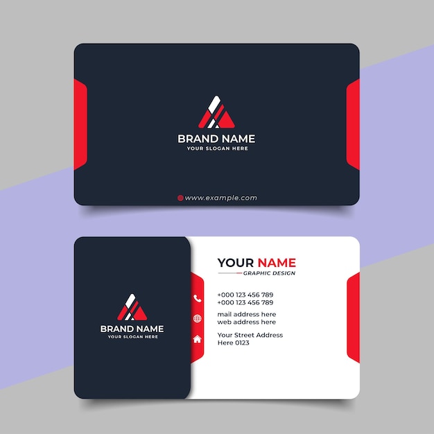 Creative Modern Professional Business card Template Design