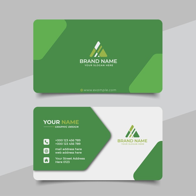 Creative Modern Professional Business card Template Design