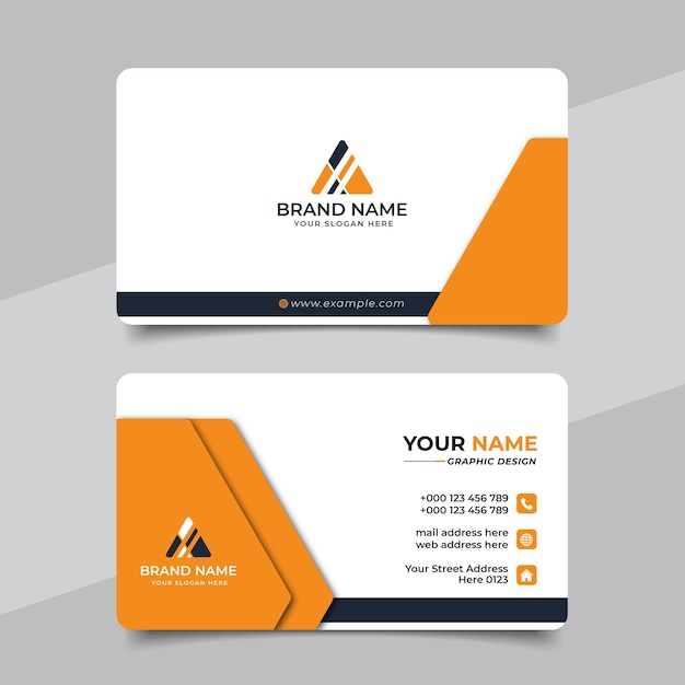 Creative Modern Professional Business card Template Design