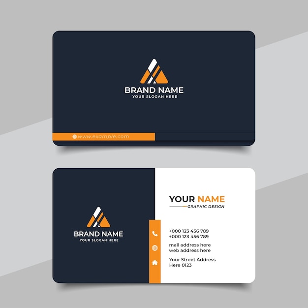 Creative Modern Professional Business card Template Design