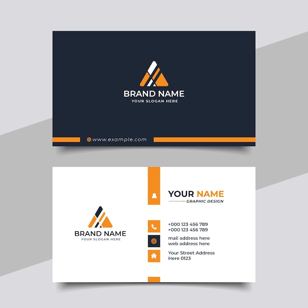 Creative Modern Professional Business card Template Design