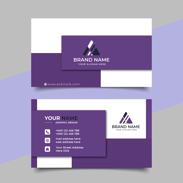 Creative Modern Professional Business card Template Design