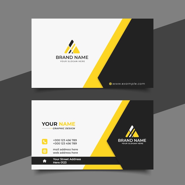 Creative Modern Professional Business card Template Design