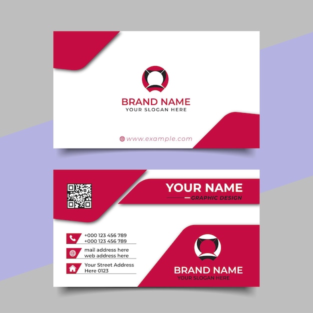 Creative Modern Professional Business card Vector Desig