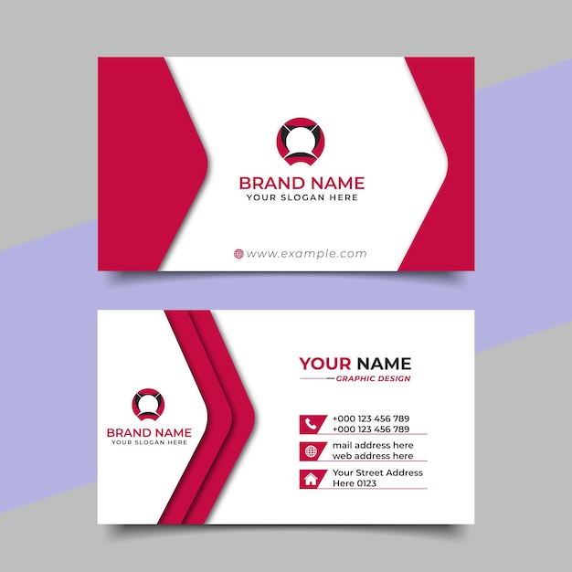 Creative Modern Professional Business Card Vector Design