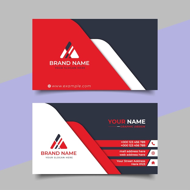 Creative Modern Professional Business card Vector Design