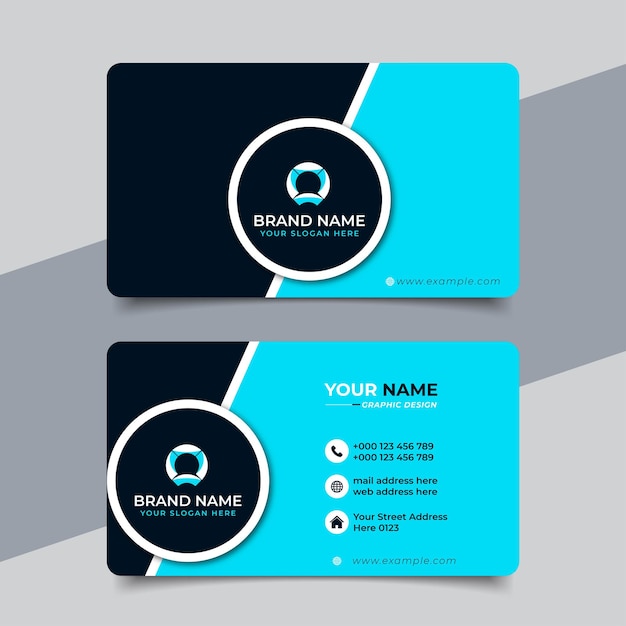 Creative Modern Professional Business card Vector Design