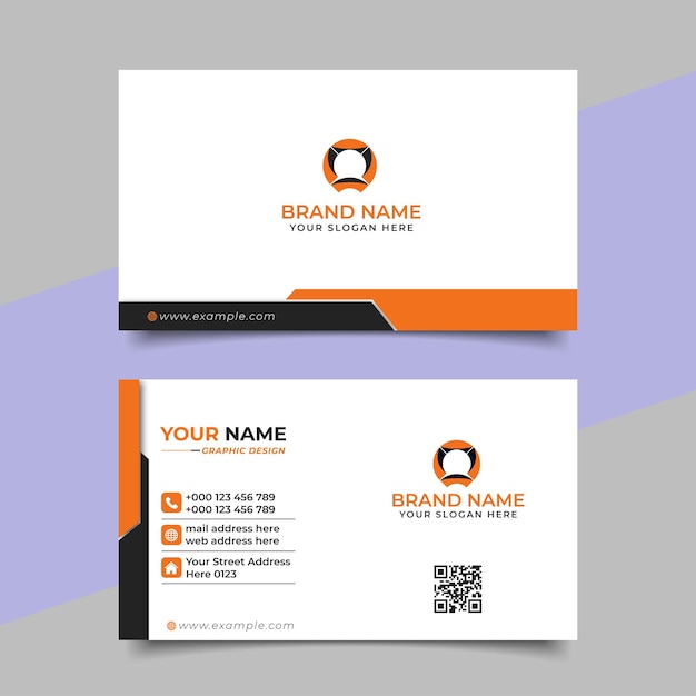 Creative Modern Professional Business card Vector Design