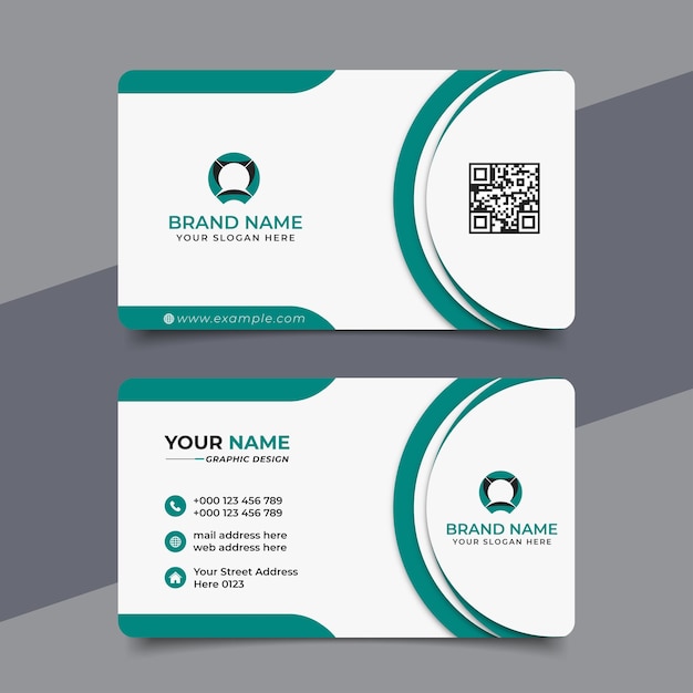 Creative Modern Professional Business card Vector Design