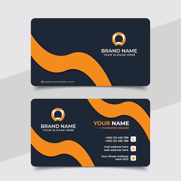 Creative Modern Professional Business card Vector Design