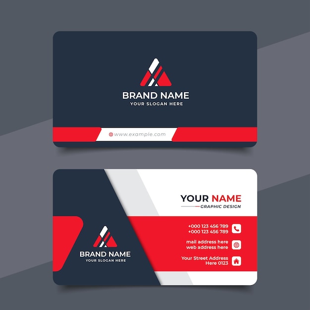 Creative Modern Professional Business card Vector Design