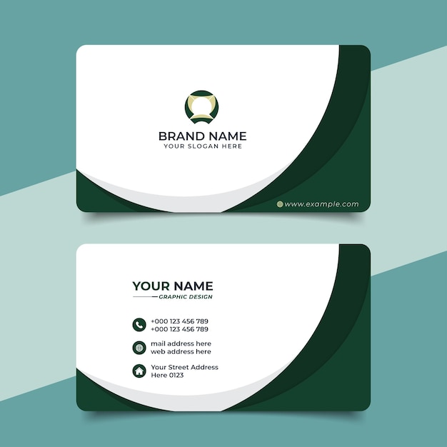 Creative Modern Professional Business card Vector Design