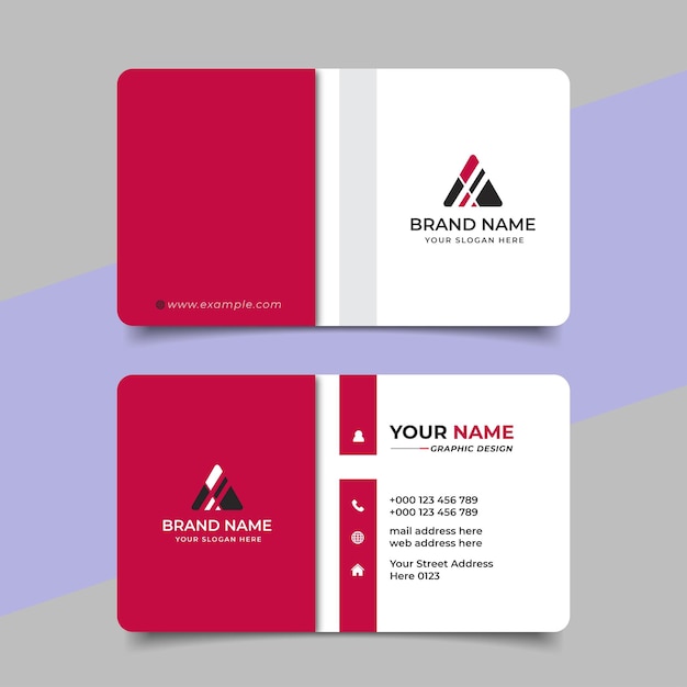 Creative Modern Professional Business card Vector Design