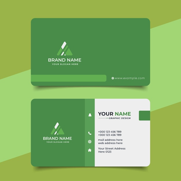 Creative Modern Professional Business card Vector Design