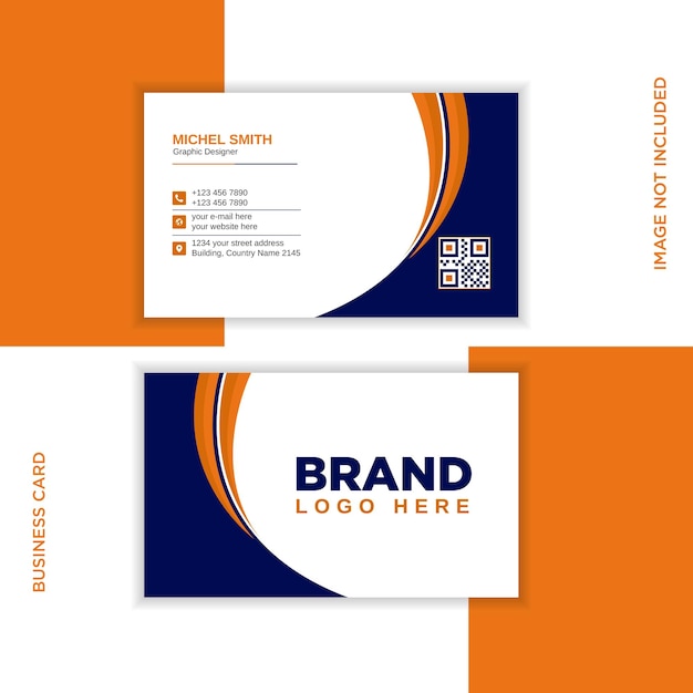 Creative modern professional business card