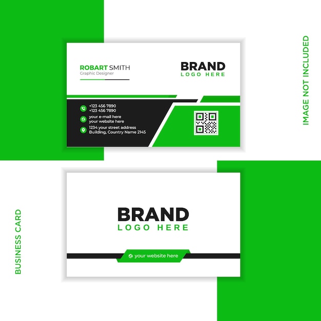 Creative modern professional business card