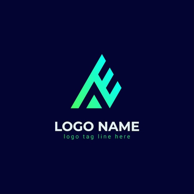 Creative Modern Simple AE Logo Design