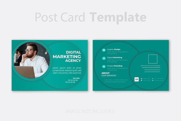 Creative modern and simple corporate business card design