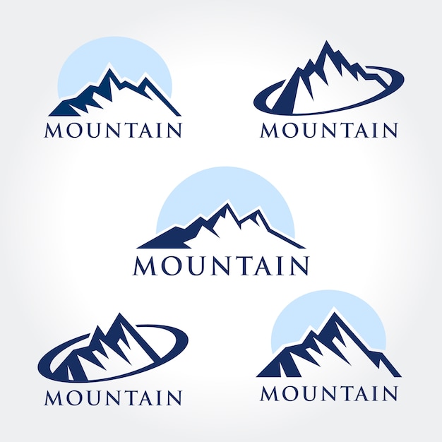 Creative Mountain Symbol Collections