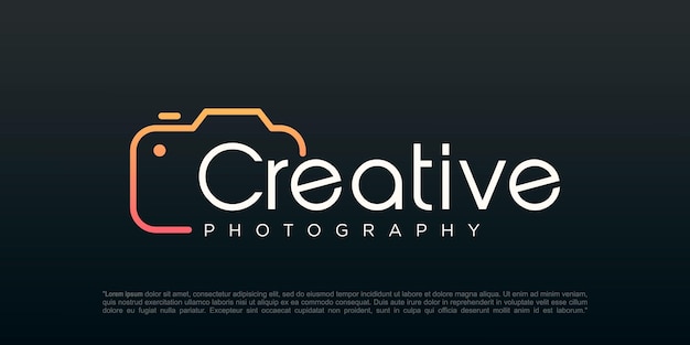 Creative Photography Logo design vector inspiration