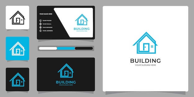 Creative Premium Building Logo DesignPrint