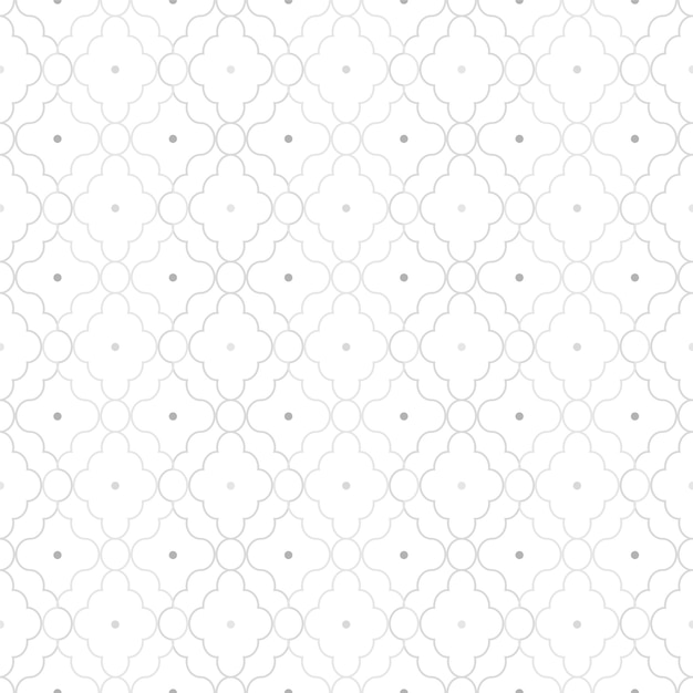 Creative seamless ornamental geometric pattern Grid repeatable vintage background grey elegant