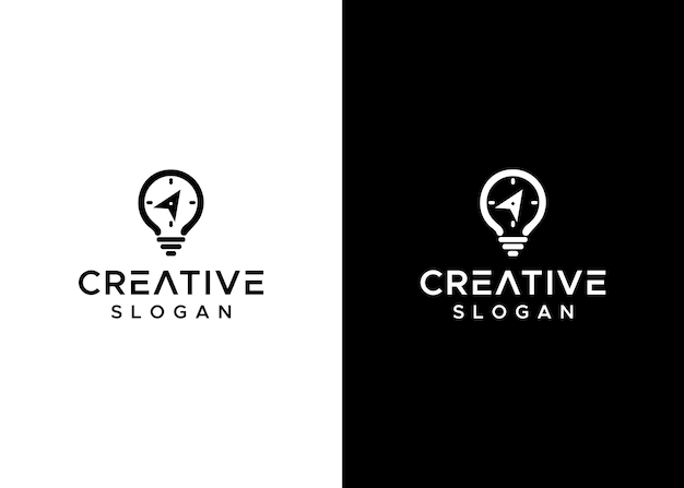 creative Smart bulb lamp logo