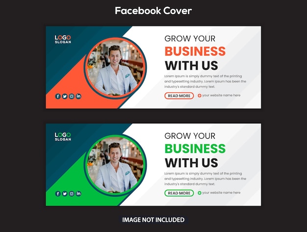 Creative social media and facebook cover banner