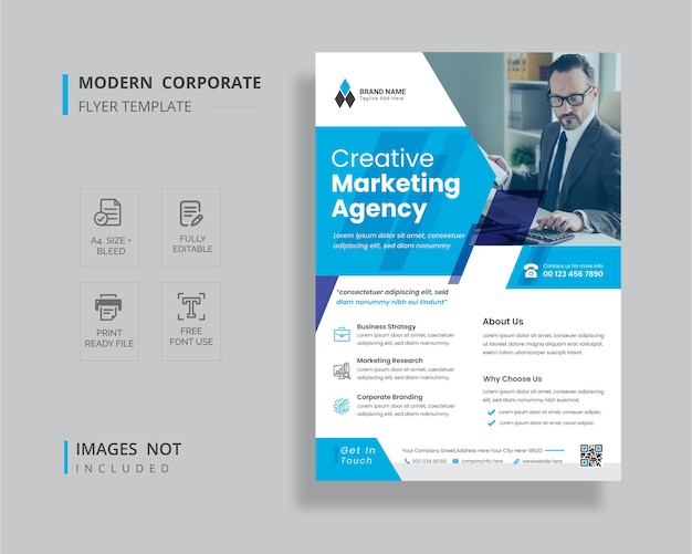 Creative Solution  Business Flyer Template