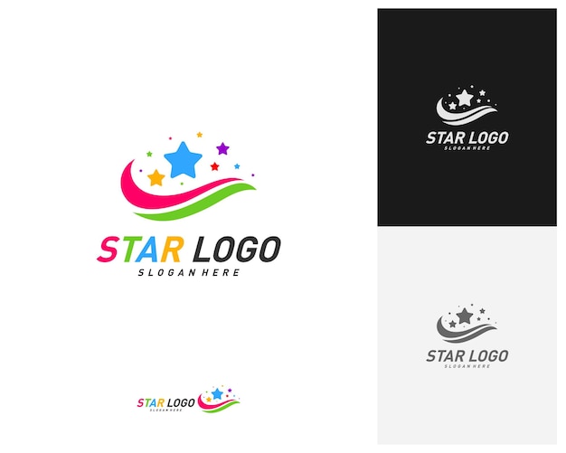 Creative Star logo design vector Simple Star logo template Icon symbol Illustration