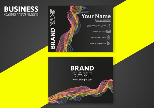 Vector creative templates business card. professional and elegant abstract card templates