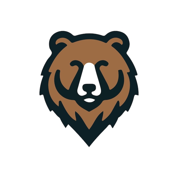 Creative Unique Minimal Bear Logo Design