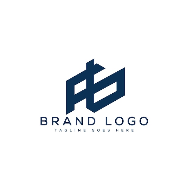 Creative vector logos with the letter FB