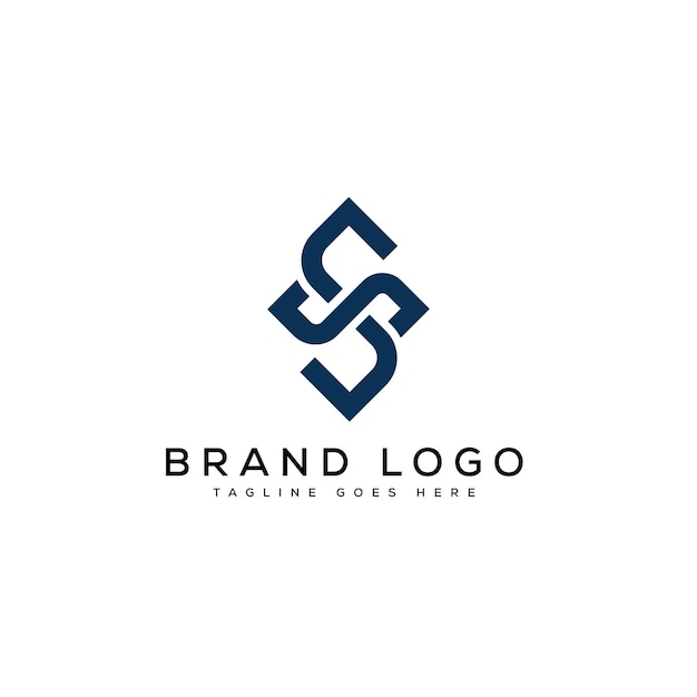 Creative vector logos with the letter SS