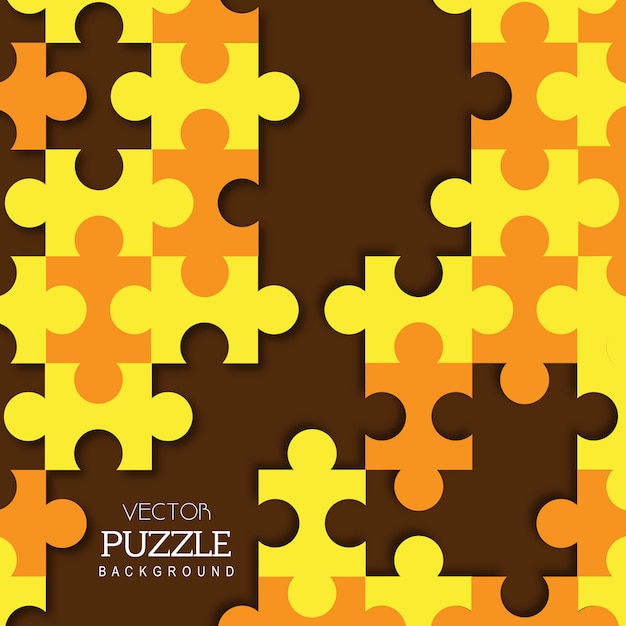 Creative vector Puzzle Background